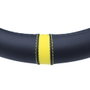 Momo Funda de Volante Profile Black-Yellow 38-39cm