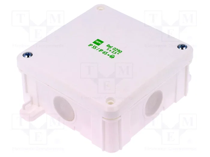 ELEKTRO-PLAST NASIELSK Caja de conexiones 2K Blanca IP55 ELEKTRO-PLAST NASIELSK Caja de conexiones 2K Blanca IP55
