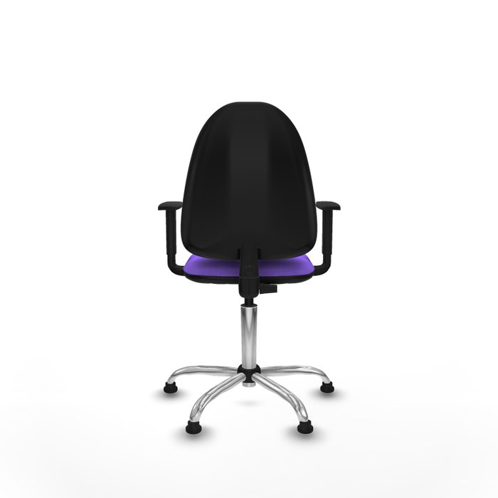 PIQUERAS Y CRESPO Silla de oficina Aýna Lila con Base Cromada PIQUERAS Y CRESPO Silla de oficina Aýna Lila con Base Cromada