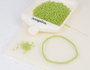 Innspiro Rocalla de Vidrio Redonda Verde Aguacate Opaco 2,3mm 500g