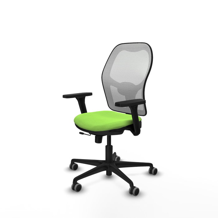 PIQUERAS Y CRESPO Silla de oficina Jorquera con mecanismo Sincro/Traslack, Pistacho y Blanco PIQUERAS Y CRESPO Silla de oficina Jorquera con mecanismo Sincro/Traslack, Pistacho y Blanco