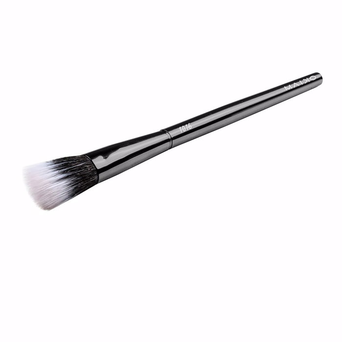 LUXURY GREY Brocha Duo Fibra Multifunción 1016 de Maquillaje, Pelo Sintético, Aplica Cremas Líquidas, 1 Unidad