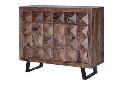 Giner y Colomer Cómoda Palisandro Cereza 2 Puertas 2 Cajones