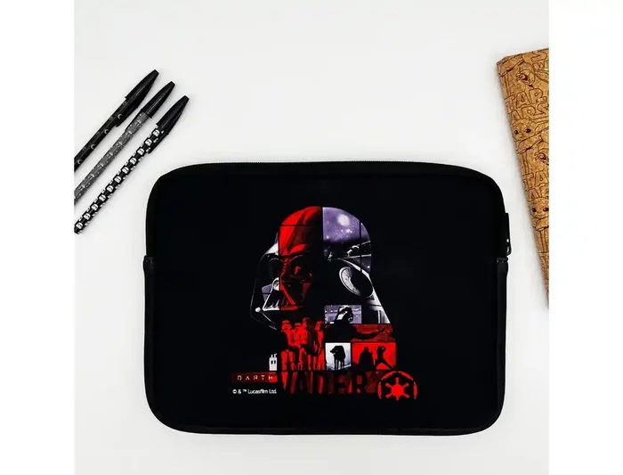 Wondee Funda Universal Star Wars para Tablet hasta 11" - Diseño Darth Vader, Licencia Oficial, Protección contra Golpes y Arañazos, Ideal para iPads y Tablets de 11 Pulgadas