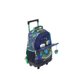 Totto Mochila Morral Ruedas Kong Lab M MJ03KLB005-2410-8JDM Infantil Azul Marino Poliester