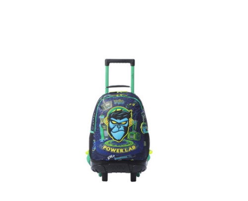 Totto Mochila Morral Ruedas Kong Lab M MJ03KLB005-2410-8JDM Infantil Azul Marino Poliester