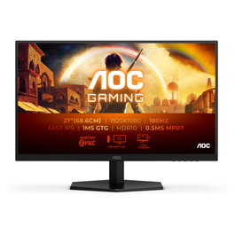 AOC 27G42E Monitor Gaming 27 pulg. Fast IPS Full HD 180Hz 0,5ms MPRT Negro