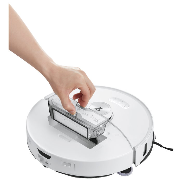 Roborock S8 MaxV Ultra Saugroboter Aspirador y Fregador Robot Blanco con Estación Base Auto-Vaciado y MOP, LIDAR, 10000 Pa, WiFi, Alexa