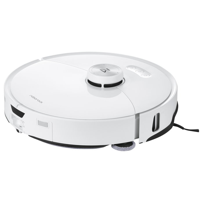 Roborock S8 MaxV Ultra Saugroboter Aspirador y Fregador Robot Blanco con Estación Base Auto-Vaciado y MOP, LIDAR, 10000 Pa, WiFi, Alexa