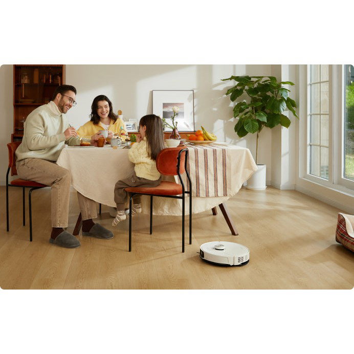 Roborock S8 MaxV Ultra Saugroboter Aspirador y Fregador Robot Blanco con Estación Base Auto-Vaciado y MOP, LIDAR, 10000 Pa, WiFi, Alexa