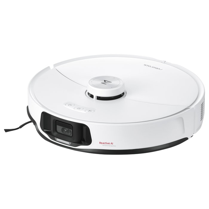 Roborock S8 MaxV Ultra Saugroboter Aspirador y Fregador Robot Blanco con Estación Base Auto-Vaciado y MOP, LIDAR, 10000 Pa, WiFi, Alexa