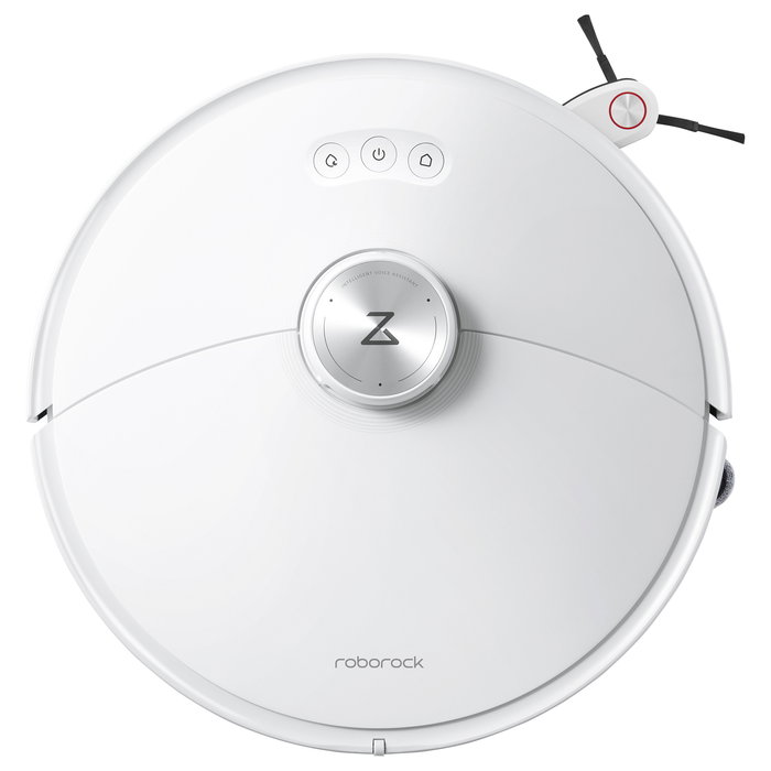 Roborock S8 MaxV Ultra Saugroboter Aspirador y Fregador Robot Blanco con Estación Base Auto-Vaciado y MOP, LIDAR, 10000 Pa, WiFi, Alexa