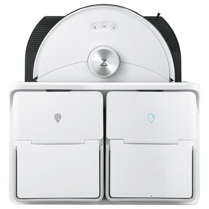 Roborock S8 MaxV Ultra Saugroboter Aspirador y Fregador Robot Blanco con Estación Base Auto-Vaciado y MOP, LIDAR, 10000 Pa, WiFi, Alexa