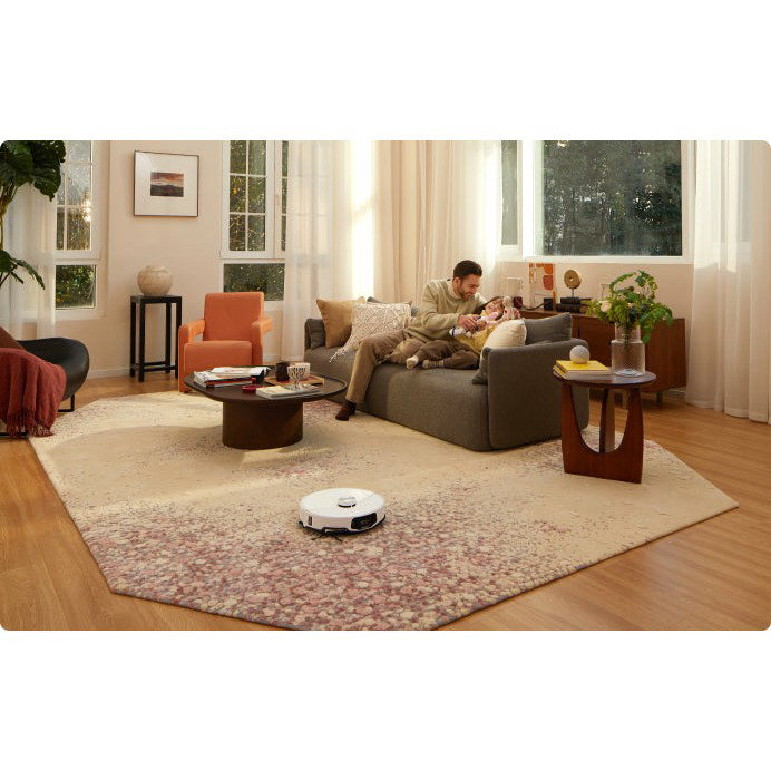Roborock S8 MaxV Ultra Saugroboter Aspirador y Fregador Robot Blanco con Estación Base Auto-Vaciado y MOP, LIDAR, 10000 Pa, WiFi, Alexa