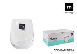 La Mediterranea Vaso 360 Cc "Nalon" Md ø7x9.5cm (48 Unidades)