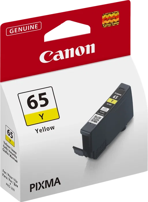 Canon CLI-65Y Amarillo, Cartucho de Tinta Original Canon CLI-65Y Amarillo, Cartucho de Tinta Original