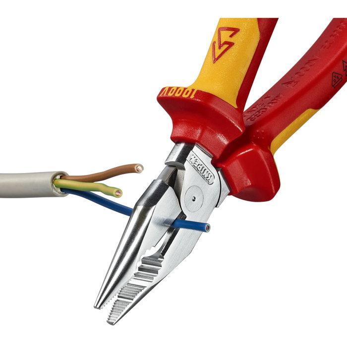 Knipex Alicates de combinación de punta VDE 185 mm