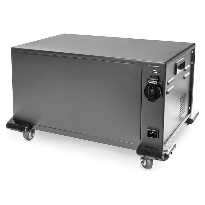 Digitus Armario de Carga Móvil para 16 Tablets hasta 13 Pulgadas, USB-A