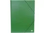 Liderpapel Carpeta Planos A3 Cartón Gofrado n 12 Verde Sencilla con Gomas