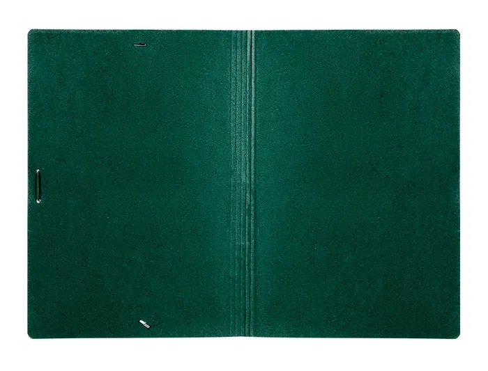 Liderpapel Carpeta Planos A3 Cartón Gofrado n 12 Verde Sencilla con Gomas