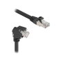 DeLOCK Cable de Red GigE Cat6 S/FTP 1 m Negro
