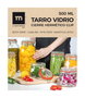 La Mediterranea Tarro Hermético Vidrio Clip 500 ml (12 Unidades)