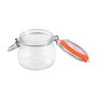 La Mediterranea Tarro Hermético Vidrio Clip 500 ml (12 Unidades)