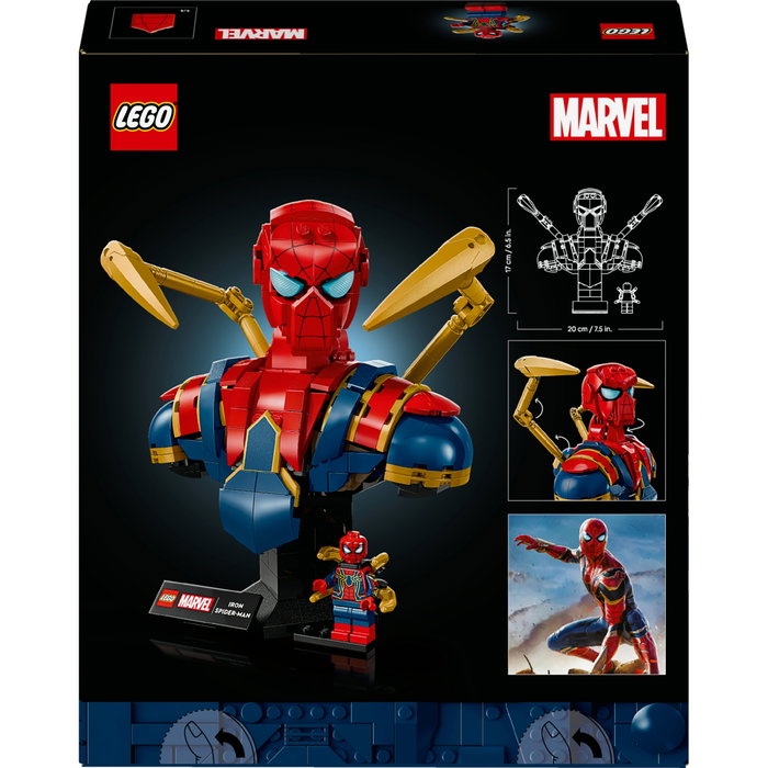 LEGO Marvel Busto de Iron Spider-Man 76326 LEGO Marvel Busto de Iron Spider-Man 76326