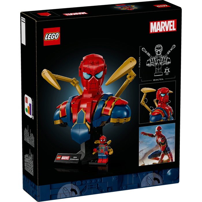 LEGO Marvel Busto de Iron Spider-Man 76326 LEGO Marvel Busto de Iron Spider-Man 76326