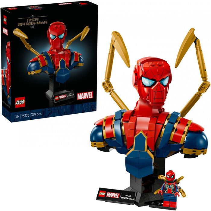 LEGO Marvel Busto de Iron Spider-Man 76326 LEGO Marvel Busto de Iron Spider-Man 76326
