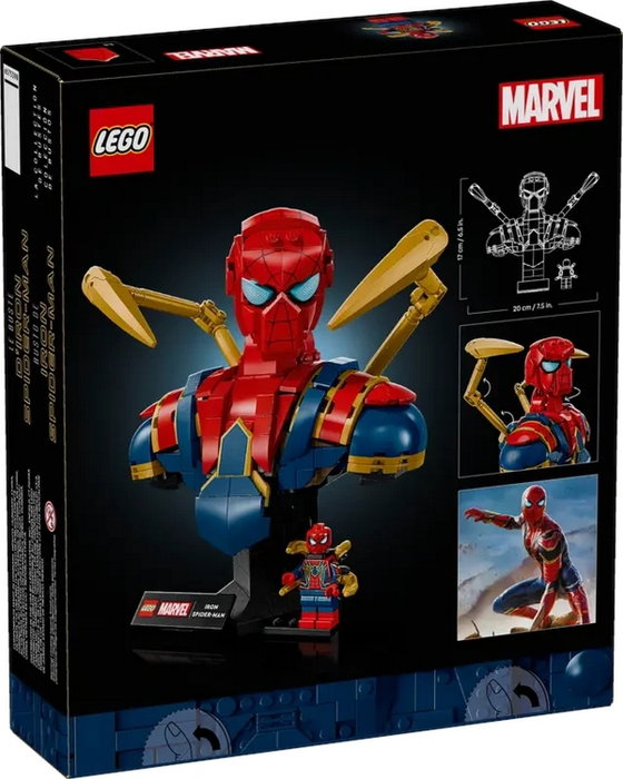LEGO Marvel Busto de Iron Spider-Man