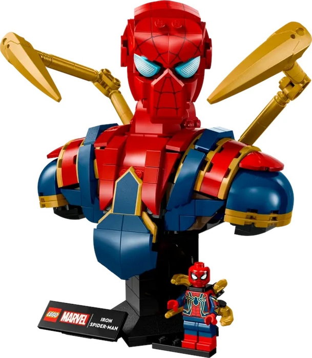 LEGO Marvel Busto de Iron Spider-Man