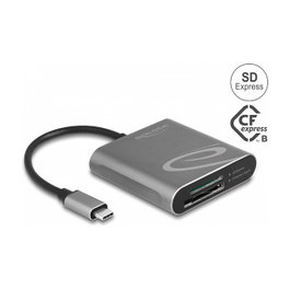DeLOCK Lector de tarjetas USB Type-C™ para SD Express y CFexpress