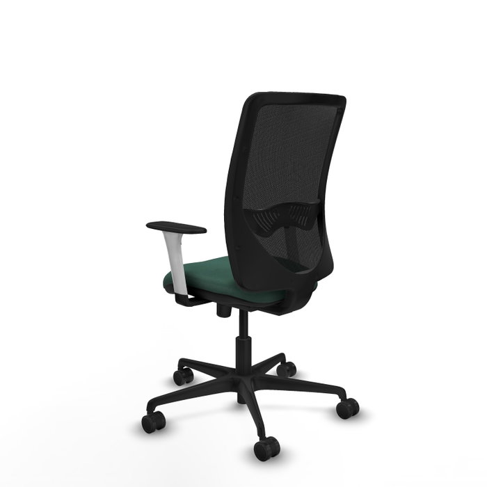 PIQUERAS Y CRESPO Silla de oficina Zulema con mecanismo Sincro, Verde botella y Negro PIQUERAS Y CRESPO Silla de oficina Zulema con mecanismo Sincro, Verde botella y Negro