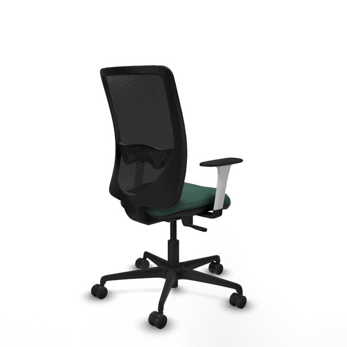 PIQUERAS Y CRESPO Silla de oficina Zulema con mecanismo Sincro, Verde botella y Negro PIQUERAS Y CRESPO Silla de oficina Zulema con mecanismo Sincro, Verde botella y Negro