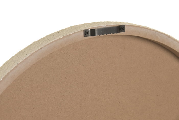 DKD Home Decor Reloj Pared Scandi Blanco Beige 3.5 x 40 x 40 cm (4 Unidades)