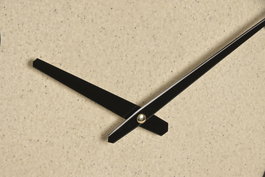 DKD Home Decor Reloj Pared Scandi Blanco Beige 3.5 x 40 x 40 cm (4 Unidades)