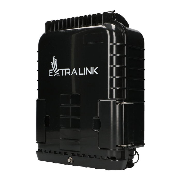 Extralink Jennifer Caja de Terminal de Fibra Óptica 16 Núcleos Negro con Conector