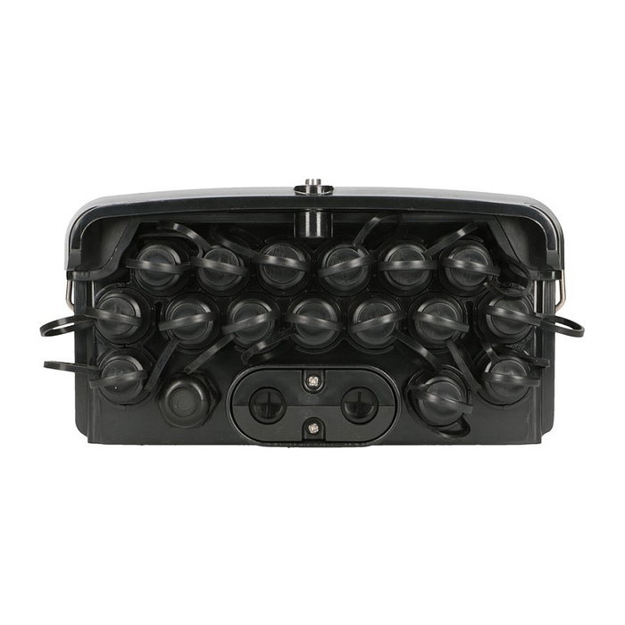 Extralink Jennifer Caja de Fibra Óptica 16 Núcleos Negro con Conector