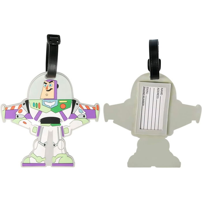 PEERS HARDY Set 2 Etiquetas de Equipaje Toy Story Disney Pixar Silicona