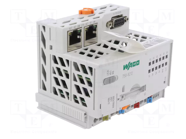 WAGO 750-8212 PFC200 con 2x Ethernet y RS-232/-485