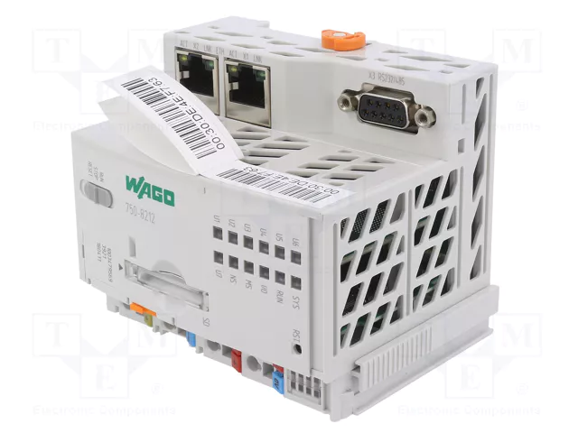 WAGO 750-8212 PFC200 con 2x Ethernet y RS-232/-485