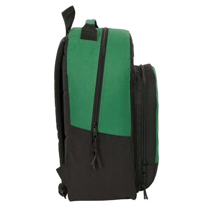Mochila Escolar BlackFit8 Varsity Negro Verde 32 x 42 x 15 cm Mochila Escolar BlackFit8 Varsity Negro Verde 32 x 42 x 15 cm