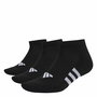 Calcetines Adidas Prf Cush Low Negro 3 Unidades