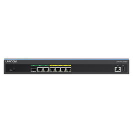LANCOM 1930EF Router Negro 1U Rack Montaje Interno Soporte DNS HTTP HTTPS ICMP NTP SNTP PPPoE RADIUS LISP OSPFv2 IEEE 802.1Q