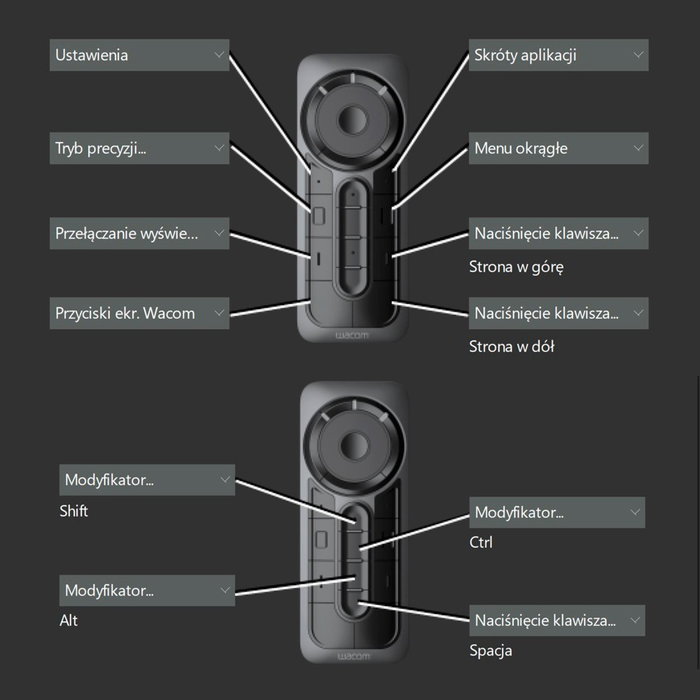 Wacom ExpressKey Remote Negro / Gris Wacom ExpressKey Remote Negro / Gris
