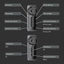 Wacom ExpressKey Remote Negro / Gris