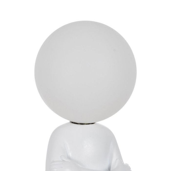 Ixia Lámpara de Mesa Figura Blanco Resina Ixia Lámpara de Mesa Figura Blanco Resina