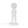 Ixia Lámpara de Mesa Figura Blanco Resina