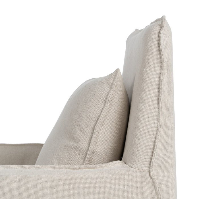 Ixia Sillón Crema Tejido-Madera Ixia Sillón Crema Tejido-Madera